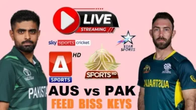 Cricket Feed AUS vs PAK Biss Key Today 2024/25